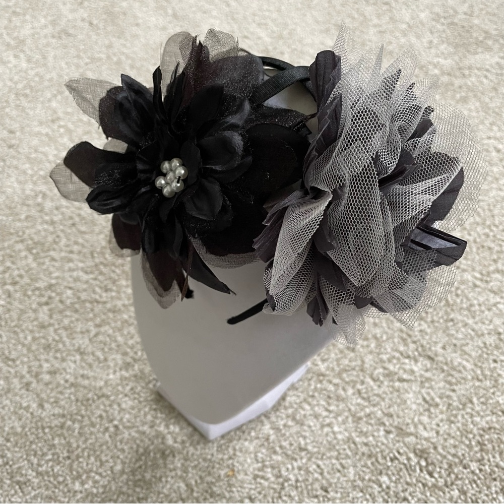 Girls 2-Pair of Adorable Flower Headbands Bundle